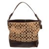 Image 1 : Coach Brown Canvas Leather Shoulder Bag