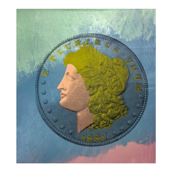 1881 Coin by Steve Kaufman (1960-2010)