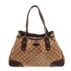 Image 1 : Gucci Brown Canvas Shoulder Bag