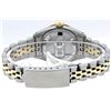 Image 6 : Rolex Ladies 2 Tone MOP Diamond & Emerald Oyster Perpetual Datejust Wristwatch