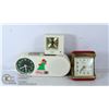 Image 1 : VINTAGE 3 CLOCKS/ALARM KELLOGGS