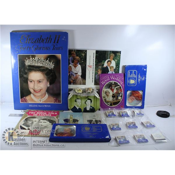 ROYAL FAMILY ITEMS DIANA & CHARLES