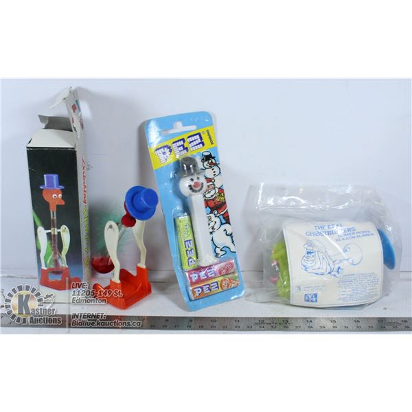 VINTAGE ITEMS NEW/SEALED PEZ