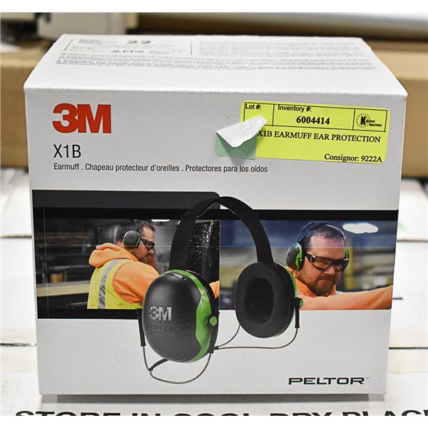 3M X1B EARMUFF EAR PROTECTION