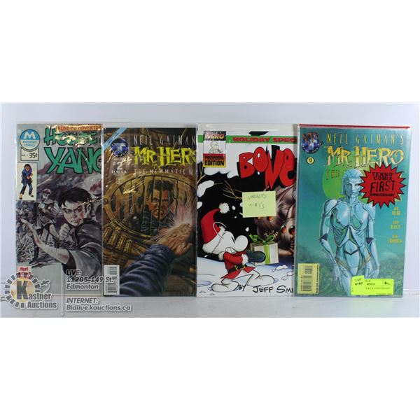 2 X #2 COMICS & 2 X ANNIVERSARY EDITION