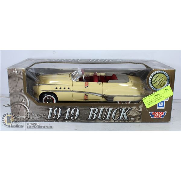 1/18 SCALE 1949 BUICK CONVERTABLE DIE CAST