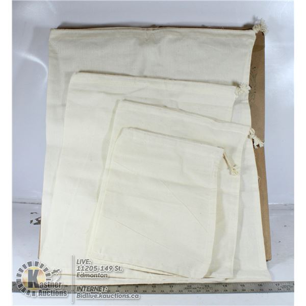 LOT OF 4 BUZZEE ORGANIC REUSABLE BAGS 3