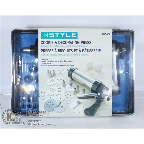 COOKIE AND DECORATING PRESS