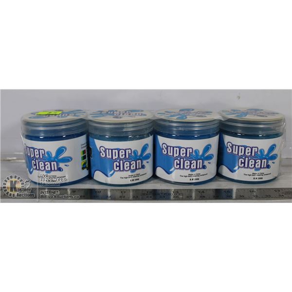 LOT OF 4SUPER CLEAN CLEANING COMPOUND