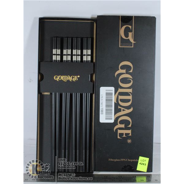 GOLDAGE FIBERGLASS CHOPSTICKS