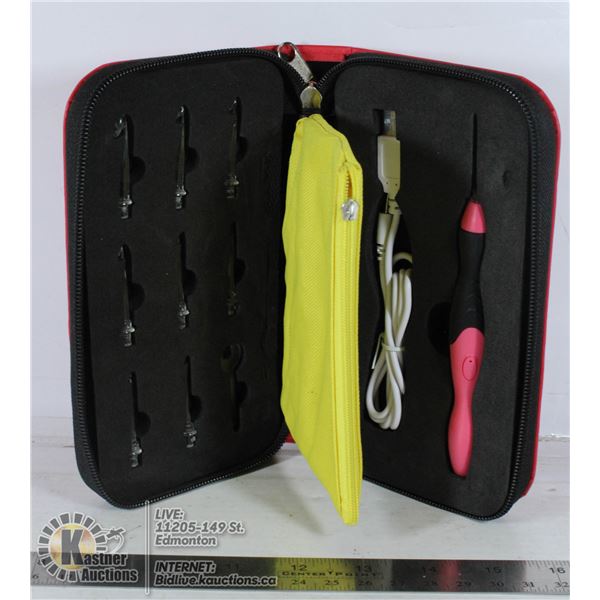 YOURNMANIA RECHARGEABLE LIGHTED KNITTING NEEDLE