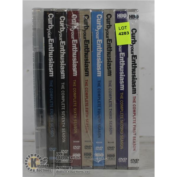 CURB YOUR ENTHUSIASM SEASONS ONE THROUGH NINE