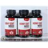 Image 1 : LOT OF 3 BOTTLES HORNY GOAT WEED 60 CAPS