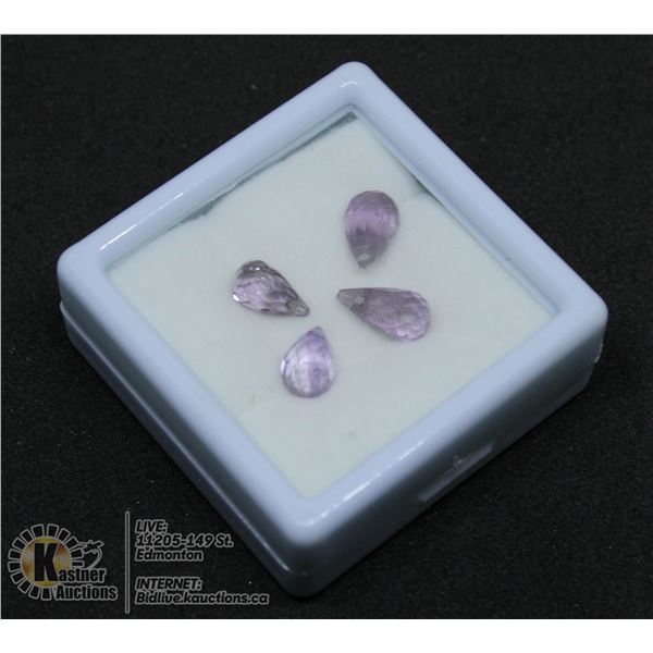 #33-PURPLE AMETHYST GEMSTONES 6.75CT