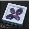 Image 1 : #37-AMETHYST GEMSTONES 37.25CT
