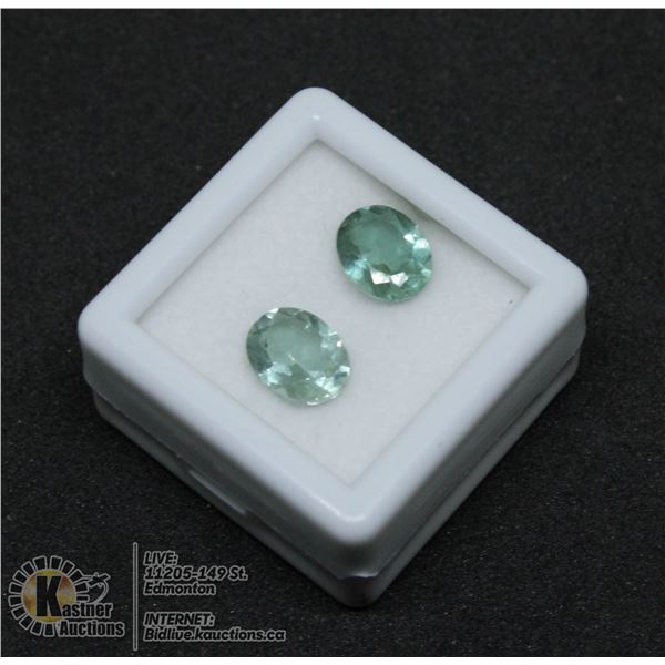 #41-GREEN AMETHYST GEMSTONES 2.95CT