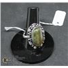 Image 1 : #248-NATURAL FIRE LABRADORITE RING SIZE 9