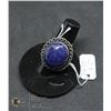 Image 1 : #260-NATURAL LAPIZ LAZULI RING SIZE 7.5