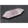 Image 1 : #309-NATURAL PINK ROSE QUARTZ 2 POINT
