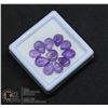 Image 1 : #111-PURPLE AMETHYST GEMSTONES 17.95CT
