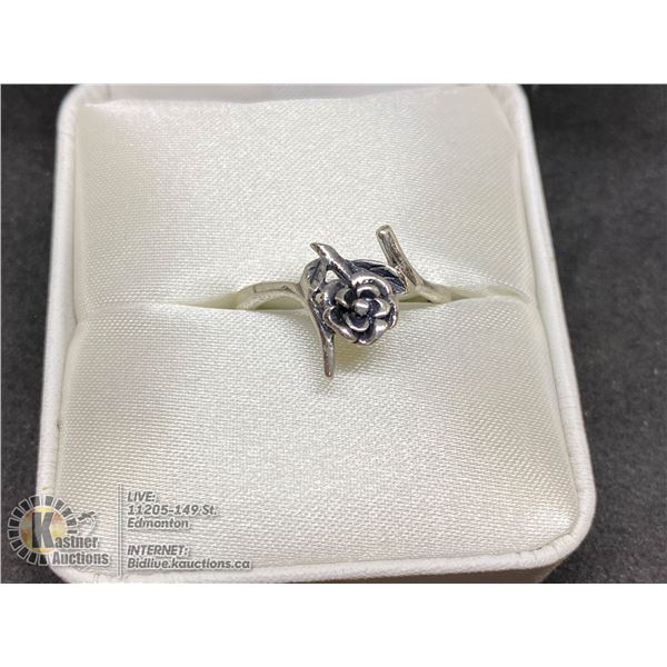 BZ419-158 SILVER RING