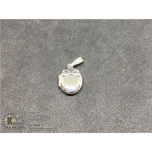 BZ419-164 SILVER LOCKET PENDANT