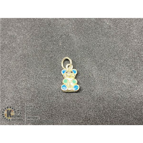 BZ419-166 SILVER BEAR PENDANT