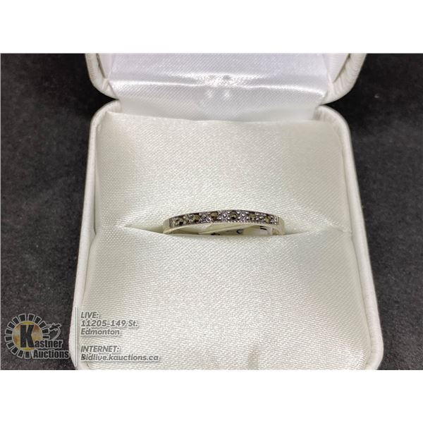 BZ419-170 SILVER MARCASITE RING
