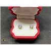 Image 1 : BZ419-171 10K  CZ EARRINGS