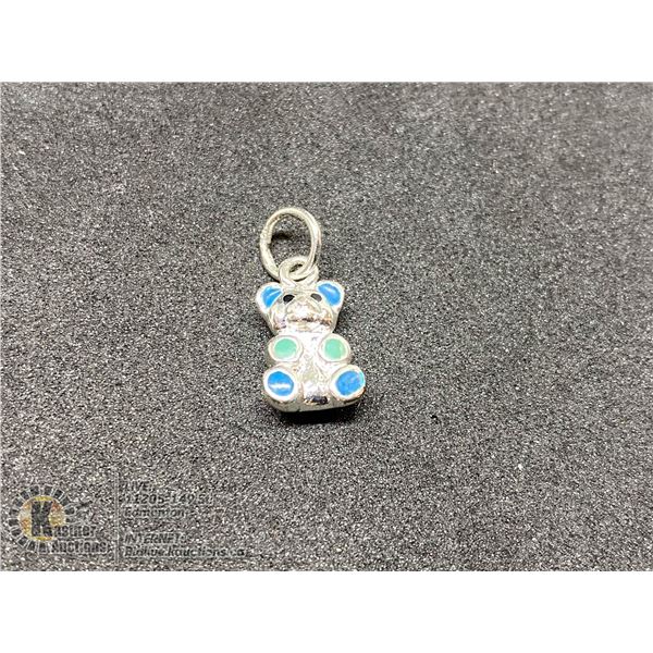 BZ419-186 SILVER BEAR PENDANT
