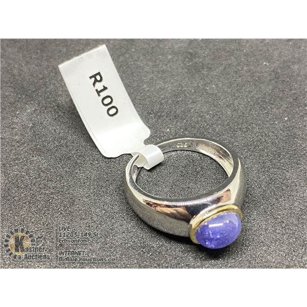 BZ419-188 SILVER BEAR RING