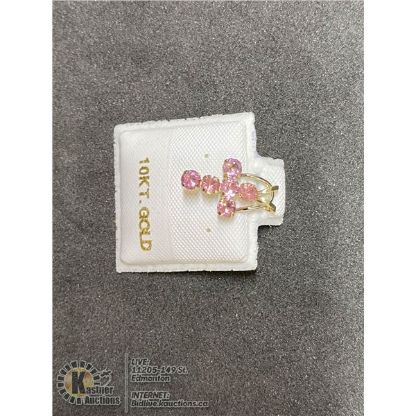 BZ419-190 10K  TOURMALINE PENDANT