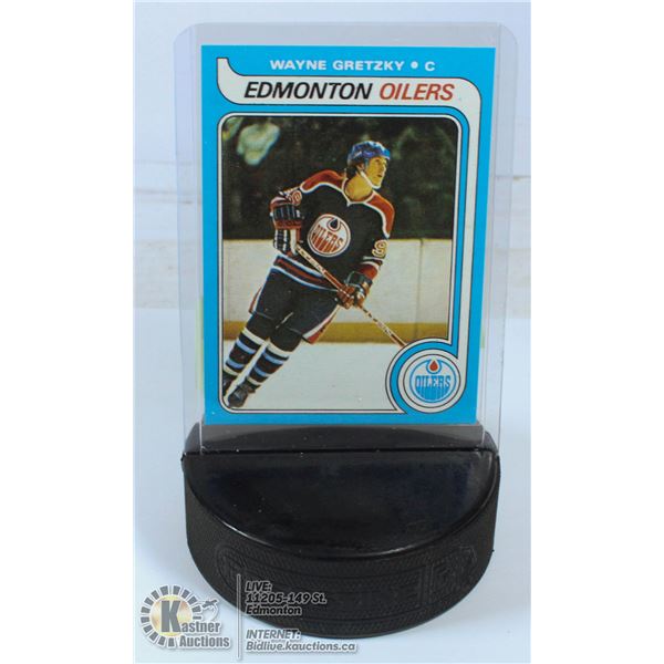 WAYNE GRETZKY ROOKIE REPRINT HOCKEY CARD