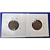 Image 1 : 7)  LOT OF 2 US INDIAN HEAD PENNIES, 1904 & 1905