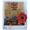 Image 1 : 2008 LEST WE FORGET 25 CENT COMMEMORATIVES