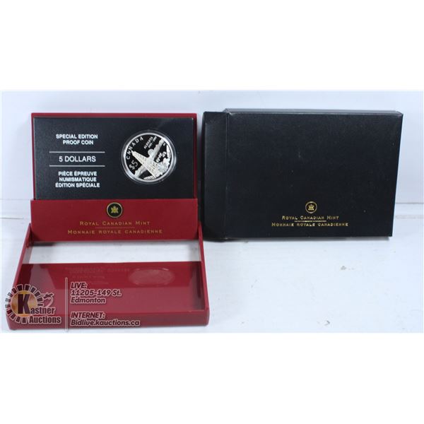 2005 $5 ALBERTA SILVER PROOF COMMEMORATIVE