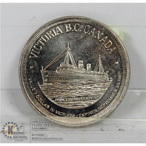 PRINCESS MARGUERITE ONE DOLLAR COIN