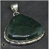 Image 1 : #181- NATURAL BLOODS STONE PENDANT