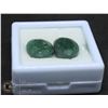Image 1 : #79-GREEN EMERALD GEMSTONES 23.55CT