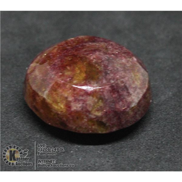 #130-RED BERYLE GEMSTONE 74.80CT