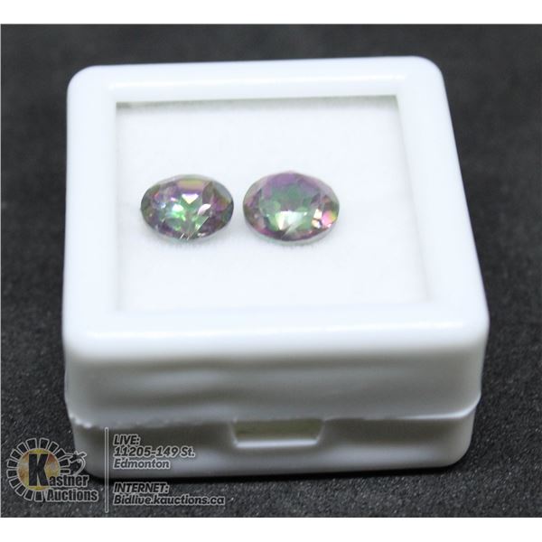 #146-MYSTIC QUARTZ GEMSTONES ROUND 2.50CT