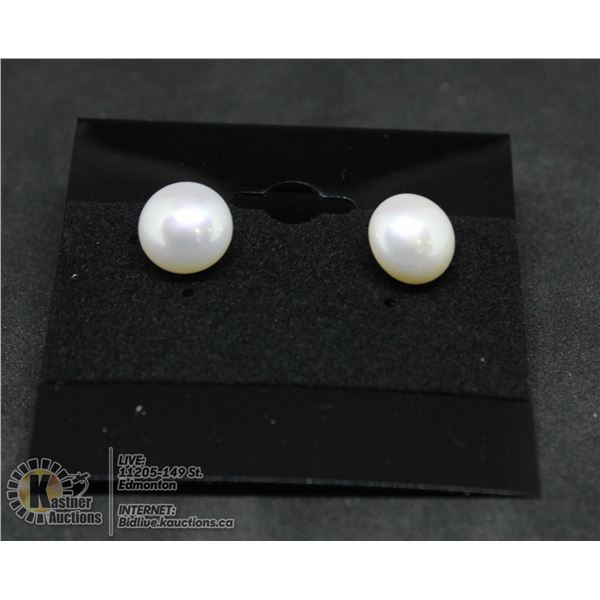 #150-FRESH WATER PEARL EARRINGS