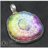 Image 1 : #193- RAINBOW SOLAR QUARTZ PENDANT