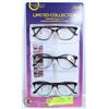 Image 1 : FOSTER GRANT READING GLASSES 3 PACK +1.50 LTD EDIT