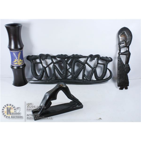 SELECTION OF COLLECTABLE TREENWARE