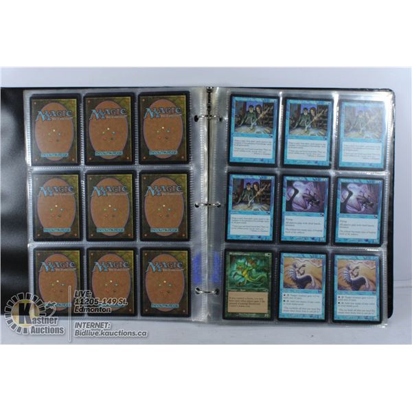 LARGE BINDER OF MAGIC THE GATHERING CARDS