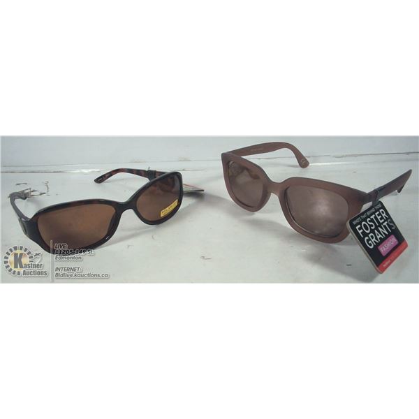 LOT OF 2 FOSTER GRANTS SUNGLASSES