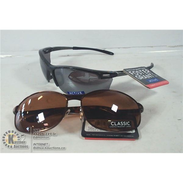 LOT OF 2 FOSTER GRANTS SUNGLASSES