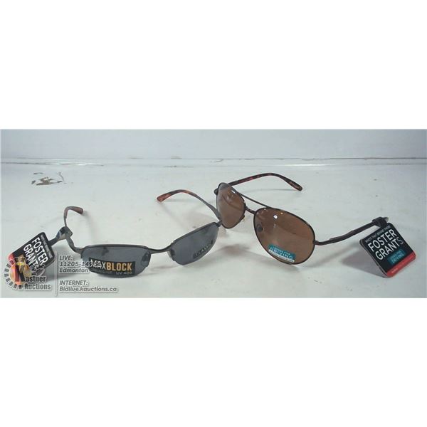 LOT OF 2 FOSTER GRANTS SUNGLASSES