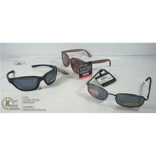 LOT OF 3 FOSTER GRANTS SUNGLASSES